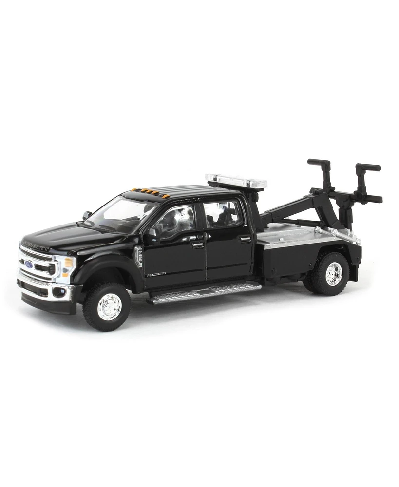 1/64 2020 F-450 Super Duty Dually with Wrecker Bed Black Exclusive 51398-a