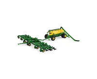 Ertl 1/64 John Deere Air Seeder Set with 1870 Air Drill & C850 Air Cart