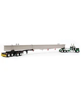 First Gear Dcp 1/64 / Peterbilt 389 w/ Ermc Hydra-Steer Trailer & Bridge Beam Load