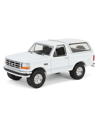 1/64 1993 Bronco Xlt, Oxford White, Hobby Exclusive Greenlight