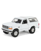 1/64 1993 Bronco Xlt, Oxford White, Hobby Exclusive Greenlight
