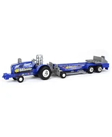 Ertl 1/64 New Holland "Fast Forward" Pulling Tractor with Sled