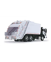 First Gear 1/87 White Mack Lr with McNeilus Meridian Rear Loader Garbage Truck