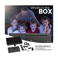 Pyle 18.5'' Eled Rv Digital Tv - Hd Flat Screen Tv with Dvd Combo (PLTLD19)