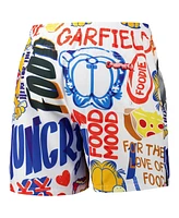Freeze Max Men's White Garfield Foodie Shorts