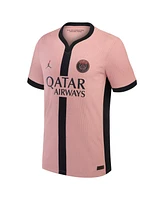 Nike Men's Khvicha Kvaratskhelia Pink Paris Saint-Germain 2024/25 Third Authentic Player Jersey