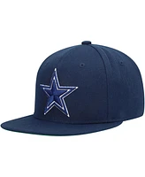 Mitchell & Ness Big Boys and Girls Navy Dallas Cowboys Team Ground Snapback Hat