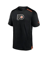 Fanatics Men's Black Philadelphia Flyers Authentic Pro Performance T-Shirt
