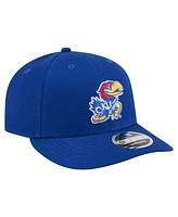 New Era Men's Royal Kansas Jayhawks Low Profile 9FIFTY Snapback Hat
