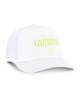 '47 Brand Women's White New York Yankees Bright Side Adjustable Hitch Hat
