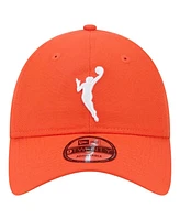 New Era Men's Orange Wnba Logo 9TWENTY Adjustable Hat