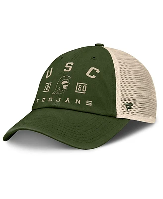 Fanatics Men's Olive Usc Trojans Oht Military Appreciation Frontier Trucker Adjustable Hat