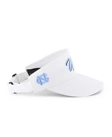 '47 Brand Men's White North Carolina Tar Heels Melbourne Brrr Adjustable Visor Hat