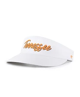 '47 Brand Men's White Tennessee Volunteers Melbourne Brrr Adjustable Visor Hat