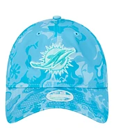 New Era Women's Aqua Miami Dolphins Trippy 9TWENTY Adjustable Hat