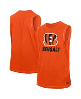 New Era Men's Orange Cincinnati Bengals Leisure Collection Tank Top