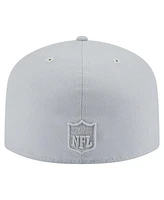 New Era Men's Gray Miami Dolphins Color Pack A-Frame 59FIFTY Fitted Hat