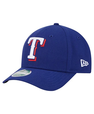 New Era Big Boys and Girls Royal Texas Rangers Player Replica 9FORTY Adjustable Hat