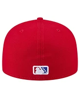 New Era Men's Red Worcester Sox Copa de la Diversion 59FIFTY Fitted Hat