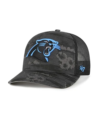 '47 Brand Men's Black Carolina Panthers Fiji Trucker Adjustable Hat