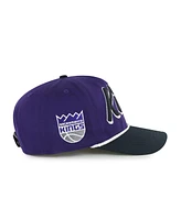 '47 Brand Men's Purple/Black Sacramento Kings Drop Shadow Rope Hitch Adjustable Hat