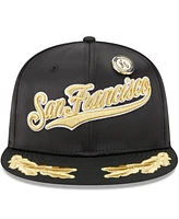 New Era Men's Black San Francisco Giants 2025 59FIFTY Day Gold Leaf Fitted Hat