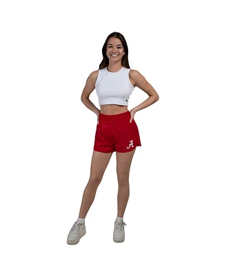 Hype and Vice Women's Crimson Alabama Tide Boxer Shorts