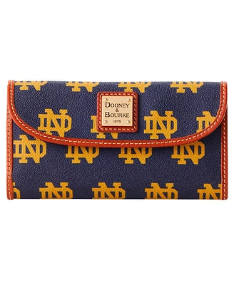 Dooney & Bourke Notre Dame Fighting Irish Signature Continental Clutch