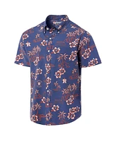 Reyn Spooner Men's Navy Houston Astros Kekai Performance Button-Up Top