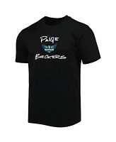 Round21 Men's and Women's Paige Bueckers Black Dallas Wings 2025 Wnba Draft Name Number T-Shirt