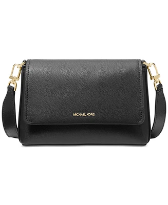 Michael Kors Nessa Small Leather Messenger