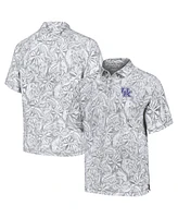 Tommy Bahama Men's Gray Kentucky Wildcats Tropical Score IslandZone Polo Shirt