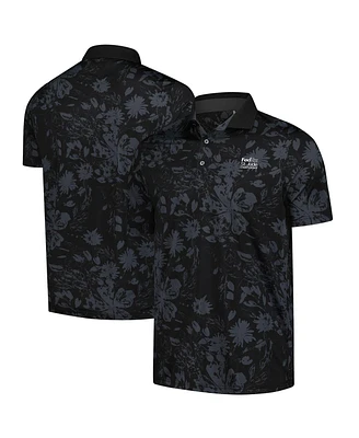 Puma Men's Black FedEx St. Jude Championship Mattr Rose Polo Shirt