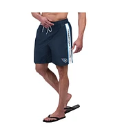 G-iii Sports by Carl Banks Men's Navy Tennessee Titans Streamline Volley Swim Shorts