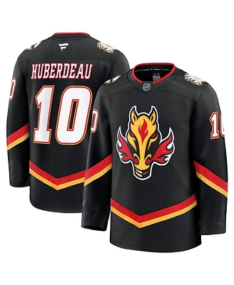 Fanatics Men's Jonathan Huberdeau Black Calgary Flames Alternate Premium Jersey
