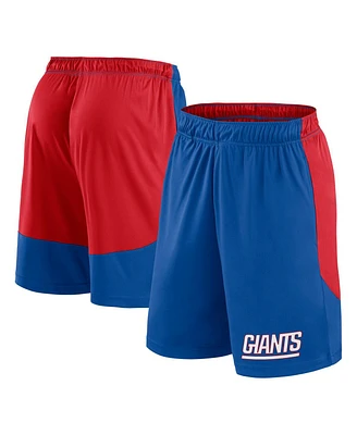 Fanatics Men's Royal/Red New York Giants Launch Shorts