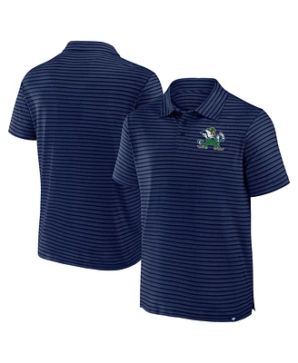 Fanatics Men's Navy Notre Dame Fighting Irish Victory Calls Stripe Polo Shirt