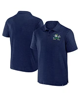 Fanatics Men's Navy Notre Dame Fighting Irish Victory Calls Stripe Polo Shirt