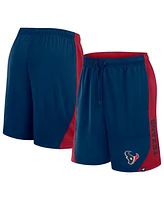 Fanatics Men's Navy Houston Texans No Defense Shorts