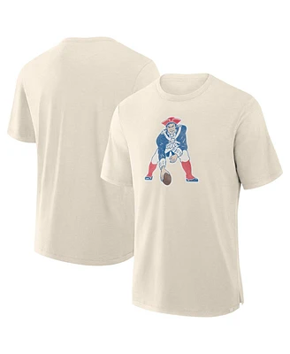 Fanatics Men's Cream New England Patriots Slub T-Shirt