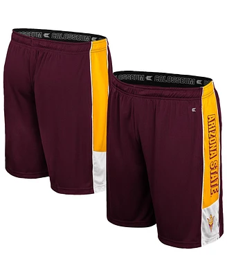 Colosseum Men's Maroon Arizona State Sun Devils Quantum Shorts