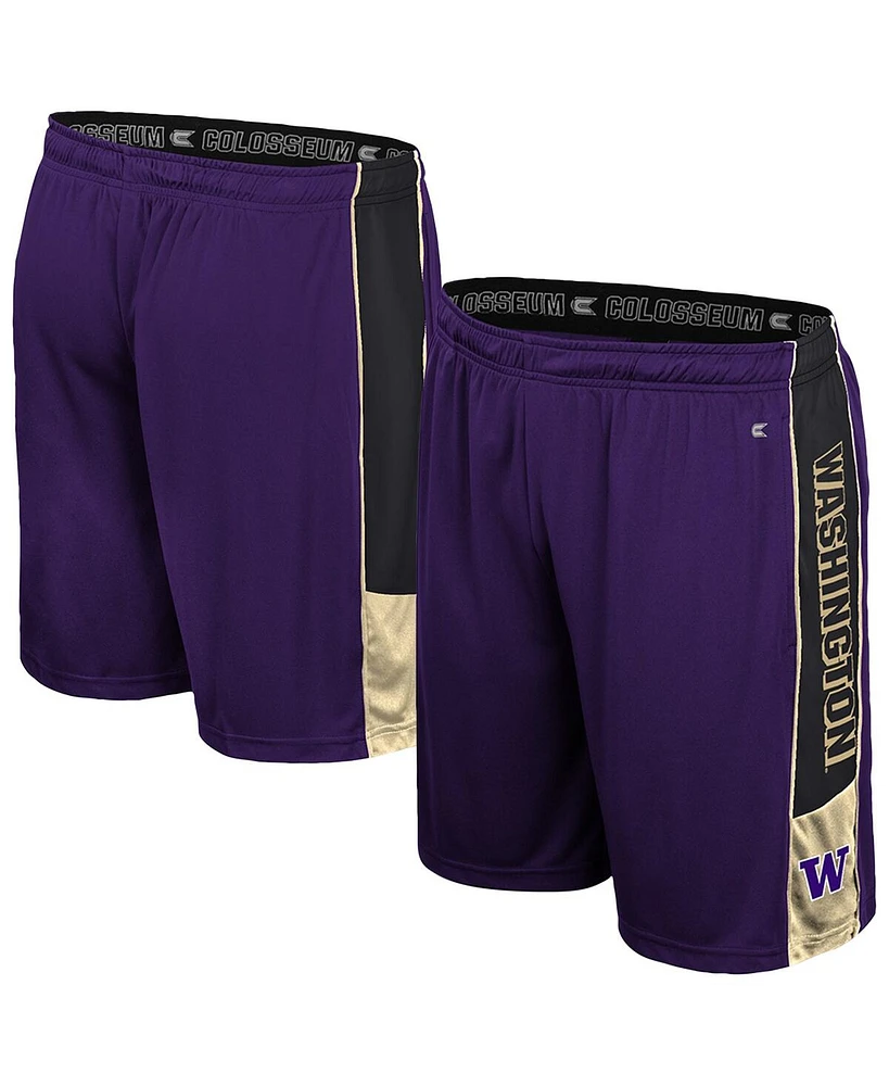 Colosseum Men's Purple Washington Huskies Quantum Shorts