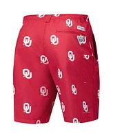 Columbia Men's Crimson Oklahoma Sooners Pfg Backcast Iii Omni-Shade Shorts