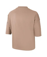 Nike Women's Tan Chicago Bulls 2024/25 City Edition Courtside Boxy T-Shirt