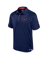 Fanatics Men's Navy Washington Capitals Authentic Pro Rink Polo Shirt
