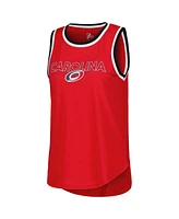G-iii 4Her by Carl Banks Women's Red Carolina Hurricanes Strategy Tank Top