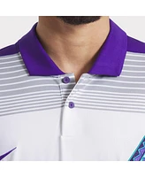 Nike Men's White Arizona Diamondbacks 2025 City Connect Fashion Legacy Icon Vapor Performance Polo Shirt