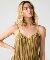 Steve Madden Women's Crinkle Desdemona Jumpsuit
