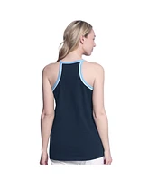 G-iii 4Her by Carl Banks Women's Navy Tampa Bay Rays Curveball Racerback Tank Top