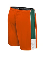 Colosseum Men's Orange Miami Hurricanes Quantum Shorts